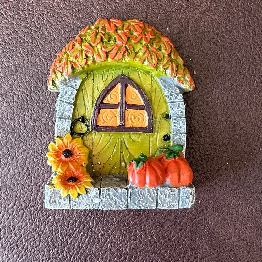 Target Autumn Miniature House Set - Brown, Orange, Green